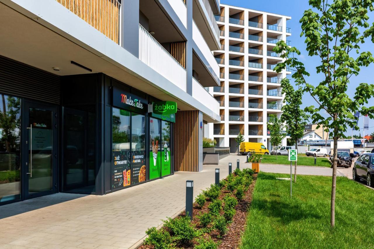 Studio With Balcony Warsaw Kokoryczki By Noclegi Renters Exteriör bild